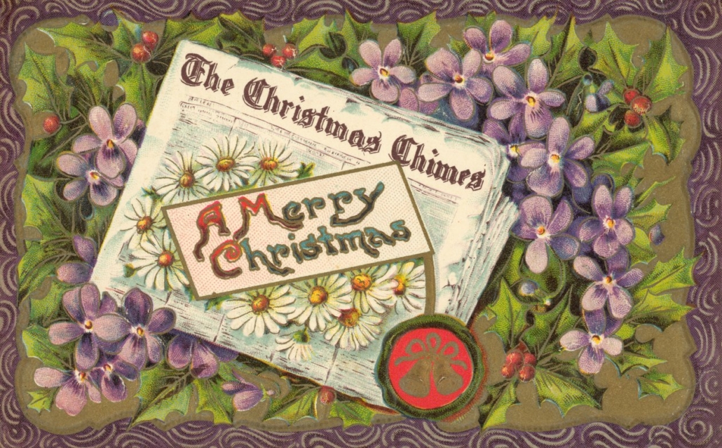English_School_Christmas_newspaper_Christmas_greetings_card_late_19th_or_early_20th_Century_(ch_-_(MeisterDrucke-1057373)
