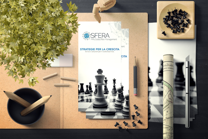 Studio e progettazione immagine coordinata Sfera Management