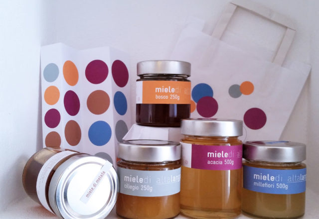studio food packaging etichetta miele