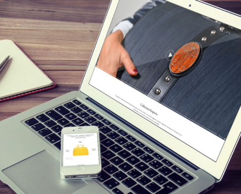 Progettazione sito web Jonuel Luxury Bags