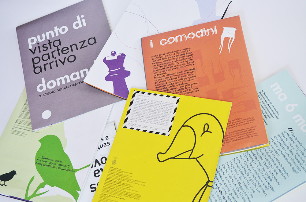 Realizzazione grafica riviste di cittadinanza Comune di Venezia